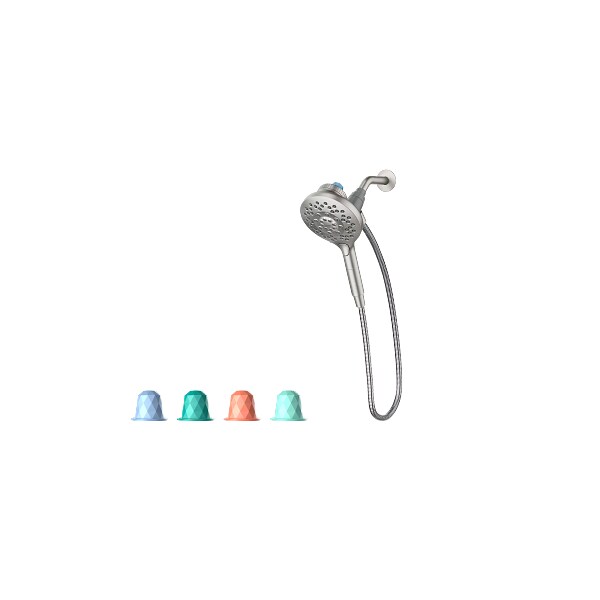 Moen INLY Brushed Nickel 6 settings Handheld Showerhead 1.75 gpm